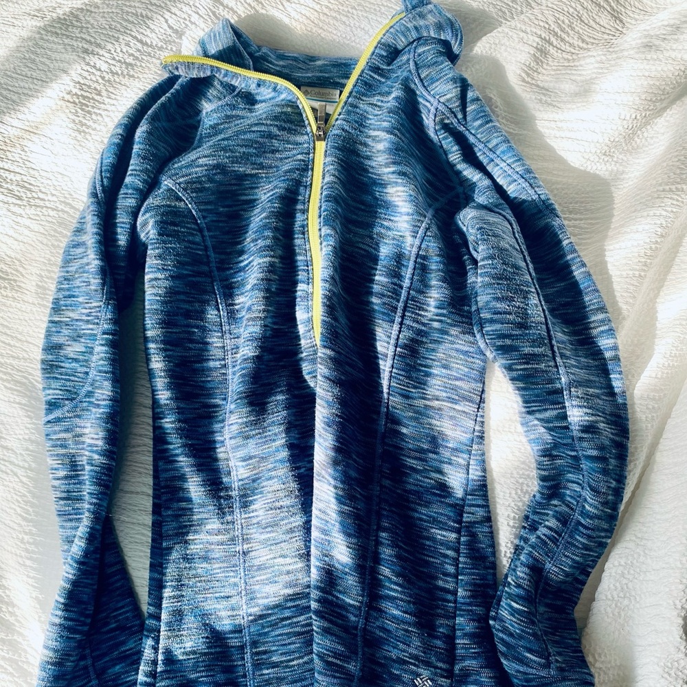 XS  Blue Colombia Runners Jacket